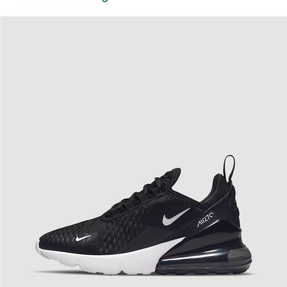 Nike Air Max 270 Black and White Shoes